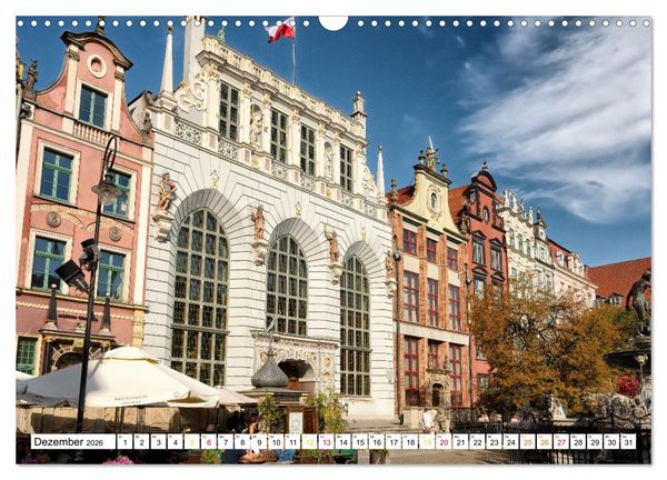Produktbild: Besucht mal wieder Danzig (Wandkalender 2026 DIN A3 quer), CALVENDO Monatskalender