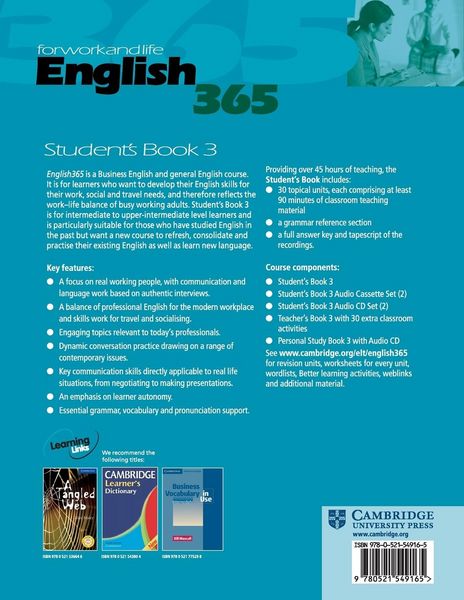 Produktbild: English365 Student's Book
