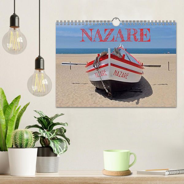 Produktbild: Nazare (Wandkalender 2026 DIN A4 quer), CALVENDO Monatskalender