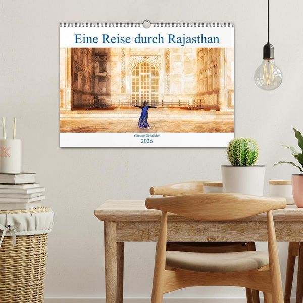 Produktbild: Eine Reise durch Rajasthan (Wandkalender 2026 DIN A3 quer), CALVENDO Monatskalender