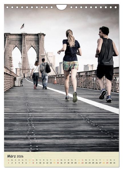 Produktbild: Joggen - mein Sport (Wandkalender 2026 DIN A4 hoch), CALVENDO Monatskalender