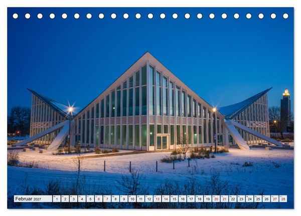Produktbild: Magdeburg in besonderem Licht (Tischkalender 2027 DIN A5 quer), CALVENDO Monatskalender