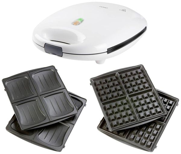 'DOMO SandwichToaster Antihaftbeschichtung Weiß online bestellen