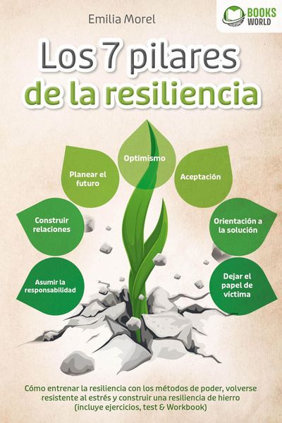 Produktbild: Los 7 pilares de la resiliencia: C&oacute;mo entrenar la resiliencia con los m&eacute;todos de poder, volverse resistente al estr&eacute;s y construir una resiliencia de h