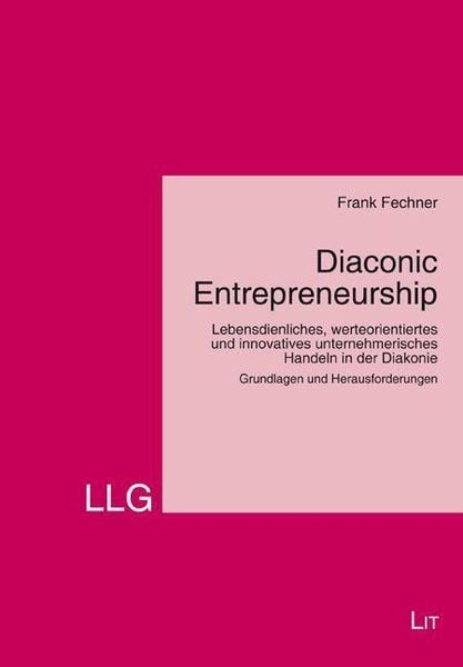 Produktbild: Fechner, F: Diaconic Entrepreneurship
