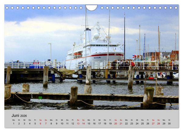 Produktbild: Travem&uuml;nde maritim (Wandkalender 2026 DIN A4 quer), CALVENDO Monatskalender