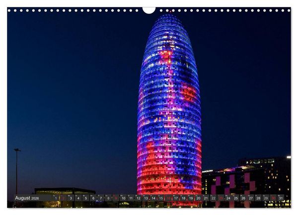 Produktbild: Metropole Barcelona (Wandkalender 2026 DIN A3 quer), CALVENDO Monatskalender