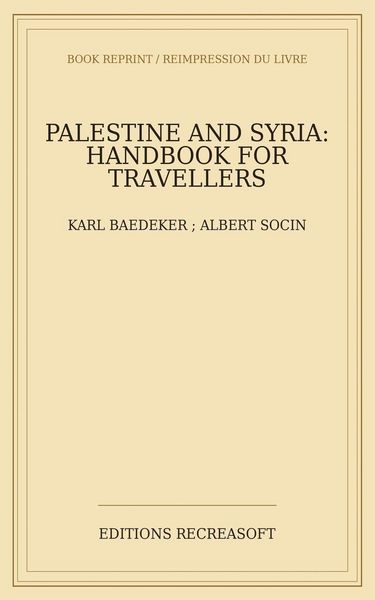 Produktbild: Palestine and Syria