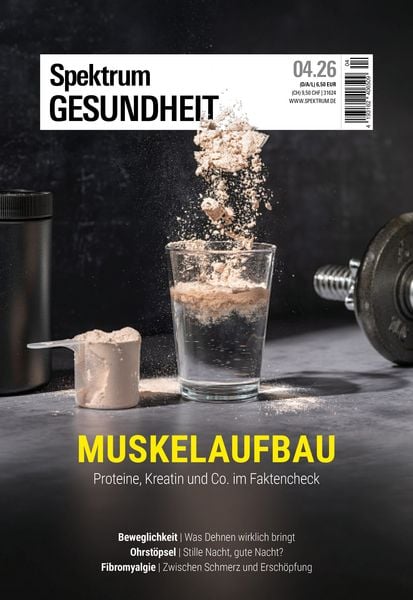 Produktbild: Spektrum Gesundheit 4/2026 - Muskelaufbau