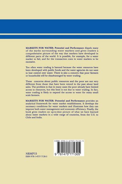 Produktbild: Markets for Water