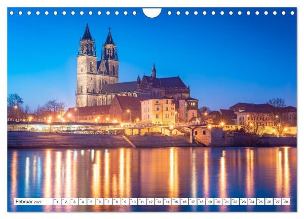 Produktbild: Deutsche St&auml;dte im sch&ouml;nsten Licht (Wandkalender 2027 DIN A4 quer), CALVENDO Monatskalender