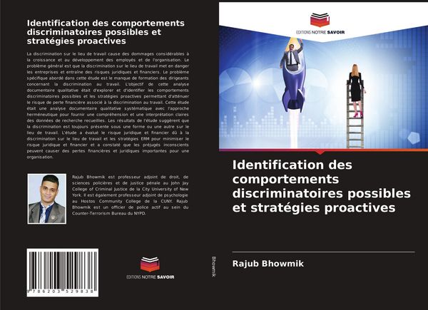 Produktbild: Identification des comportements discriminatoires possibles et strat&eacute;gies proactives