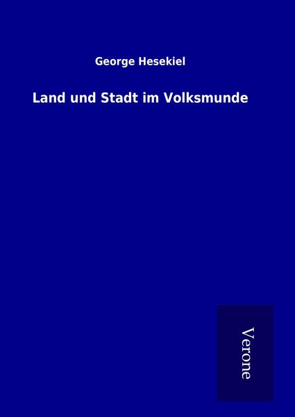 Produktbild: Land und Stadt im Volksmunde