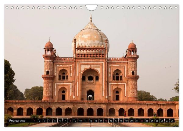 Produktbild: Indien - das goldene Dreieck, Delhi-Agra-Jaipur (Wandkalender 2026 DIN A4 quer), CALVENDO Monatskalender