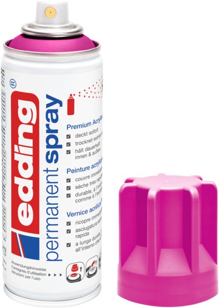 Produktbild: 5200 Permanent Spray, telemagenta matt, 200ml Premium Acryllack