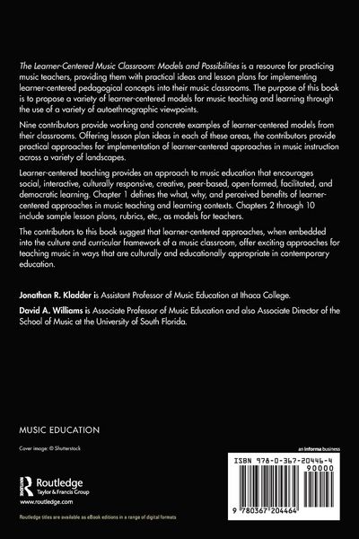 Produktbild: The Learner-Centered Music Classroom