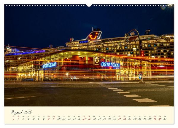 Produktbild: Kiel &ndash; Maritimes Flair im Wandel der Jahreszeiten (hochwertiger Premium Wandkalender 2026 DIN A2 quer), Kunstdruck in Hochglanz