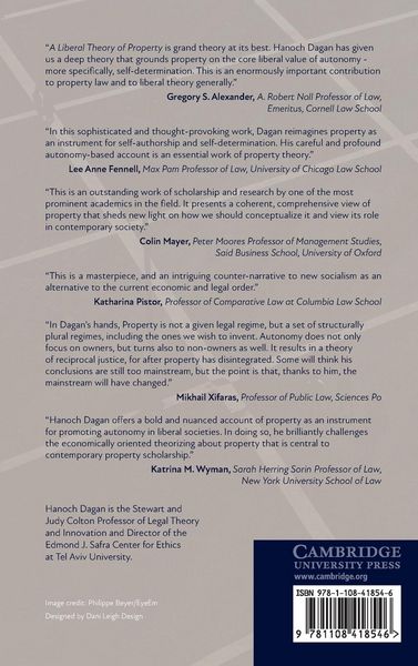 Produktbild: A Liberal Theory of Property