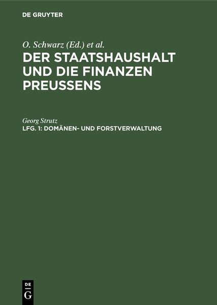 Produktbild: Dom&auml;nen- und Forstverwaltung
