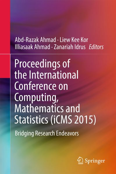 Produktbild: Proceedings of the International Conference on Computing, Mathematics and Statistics (iCMS 2015)