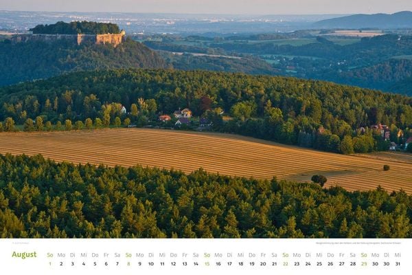 Produktbild: Kalender S&auml;chsische & B&ouml;hmische Schweiz 2027