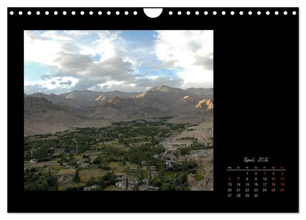 Produktbild: Ladakh, Berge und Spruchweisheiten (Wandkalender 2026 DIN A4 quer), CALVENDO Monatskalender