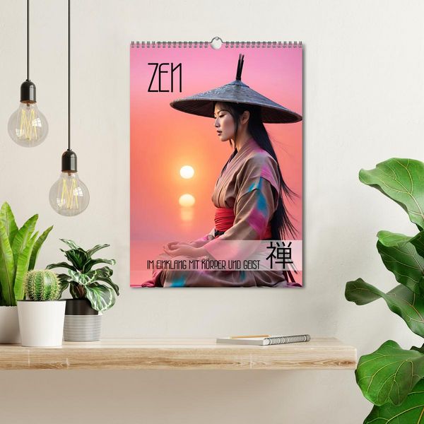 Produktbild: Zen - im Einklang mit K&ouml;rper und Geist (Wandkalender 2026 DIN A3 hoch), CALVENDO Monatskalender