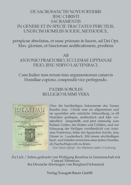 Produktbild: Antonius Praetorius