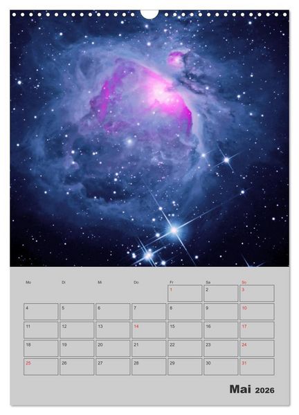 Produktbild: Wunderbares Universum (Wandkalender 2026 DIN A3 hoch), CALVENDO Monatskalender