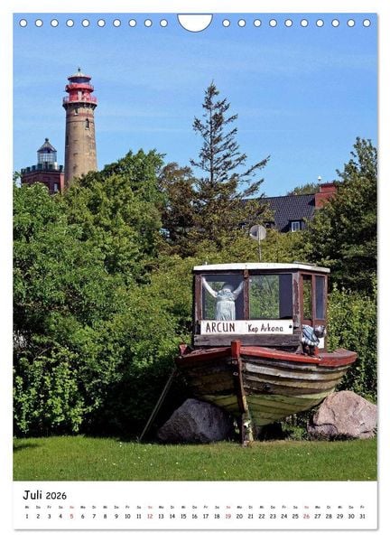 Produktbild: R&uuml;gen-Idyllische Momente (Wandkalender 2026 DIN A4 hoch), CALVENDO Monatskalender