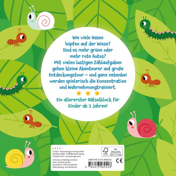 Produktbild: Mein allererster R&auml;tselblock: Z&auml;hlen