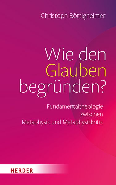 Produktbild: Wie den Glauben begr&uuml;nden?