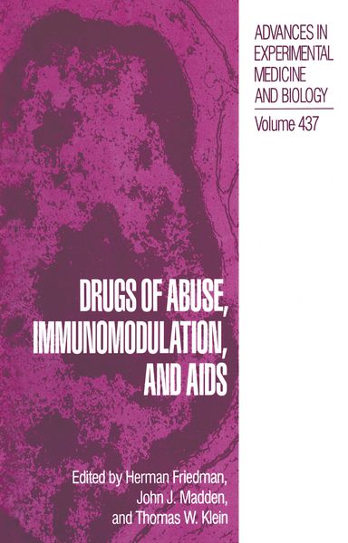 Produktbild: Drugs of Abuse, Immunomodulation, and Aids