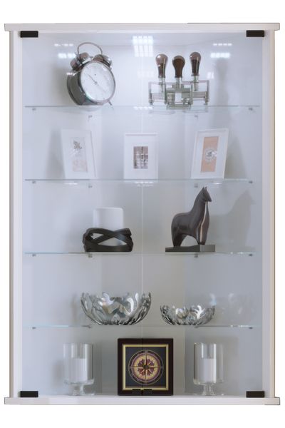 Produktbild: H&auml;ngevitrine Wandvitrine Eckvitrine Vecko