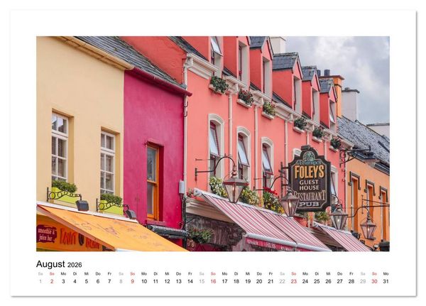 Produktbild: Kerry - Irlands rauer Westen (Tischkalender 2026 DIN A5 quer), CALVENDO Monatskalender