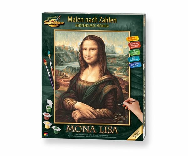 Schipper Malen nach Zahlen: Mona Lisa