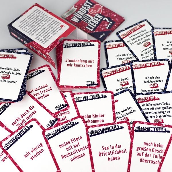 Würdest Du Lieber…? – Juego De Cartas Con Preguntas Atrevidas Y Divertidas Para Conocerte Mejor