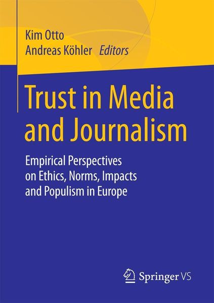 Produktbild: Trust in Media and Journalism