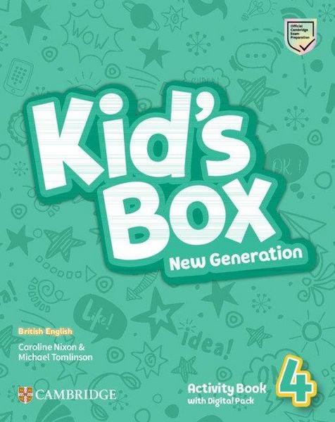 Produktbild: Kid's Box New Generation Level 4 Activity Book with Digital Pack British English