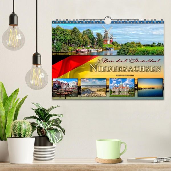 Produktbild: Reise durch Deutschland - Niedersachsen (Wandkalender 2026 DIN A4 quer), CALVENDO Monatskalender