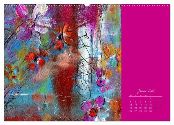 Produktbild: Blumenduft (hochwertiger Premium Wandkalender 2026 DIN A2 quer), Kunstdruck in Hochglanz