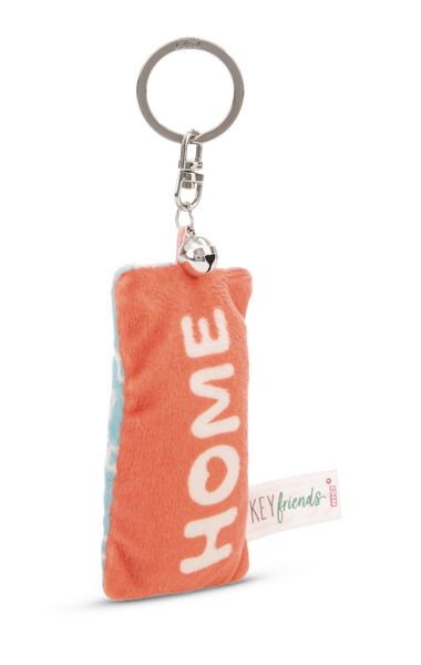Produktbild: Schl&uuml;sselanh&auml;nger Mini Pl&uuml;schkissen Home m. Gl&ouml;ckchen