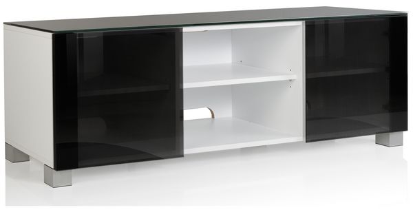 Produktbild: Holz TV Lowboard Fernsehschrank Rollen Luxala