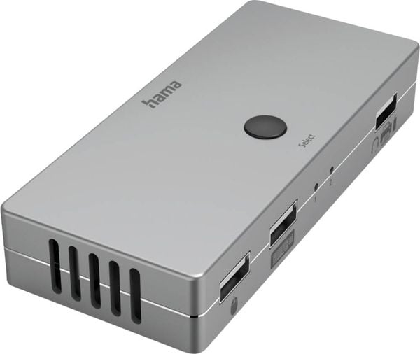 Hama 2+2 Port KVM-Umschalter HDMI USB 4096 x 2160 Pixel
