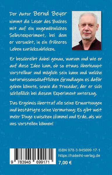 Produktbild: Selbstexperiment: R&uuml;ckf&uuml;hrung