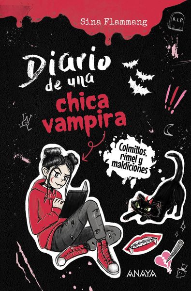 Produktbild: Diario de una chica vampira. Colmillos, r&iacute;mel y maldiciones