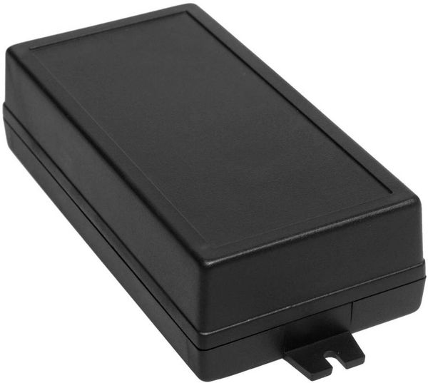 TRU COMPONENTS TC-7910832 Flansch-Gehäuse 145 x 74 x 40 ABS Schwarz 1St.