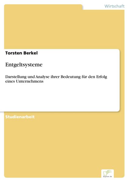 Produktbild: Entgeltsysteme