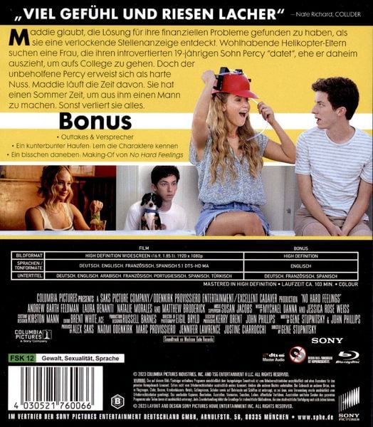 Produktbild: No Hard Feelings