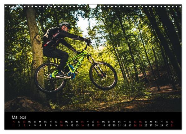 Produktbild: Mountainbike Action (Wandkalender 2026 DIN A3 quer), CALVENDO Monatskalender